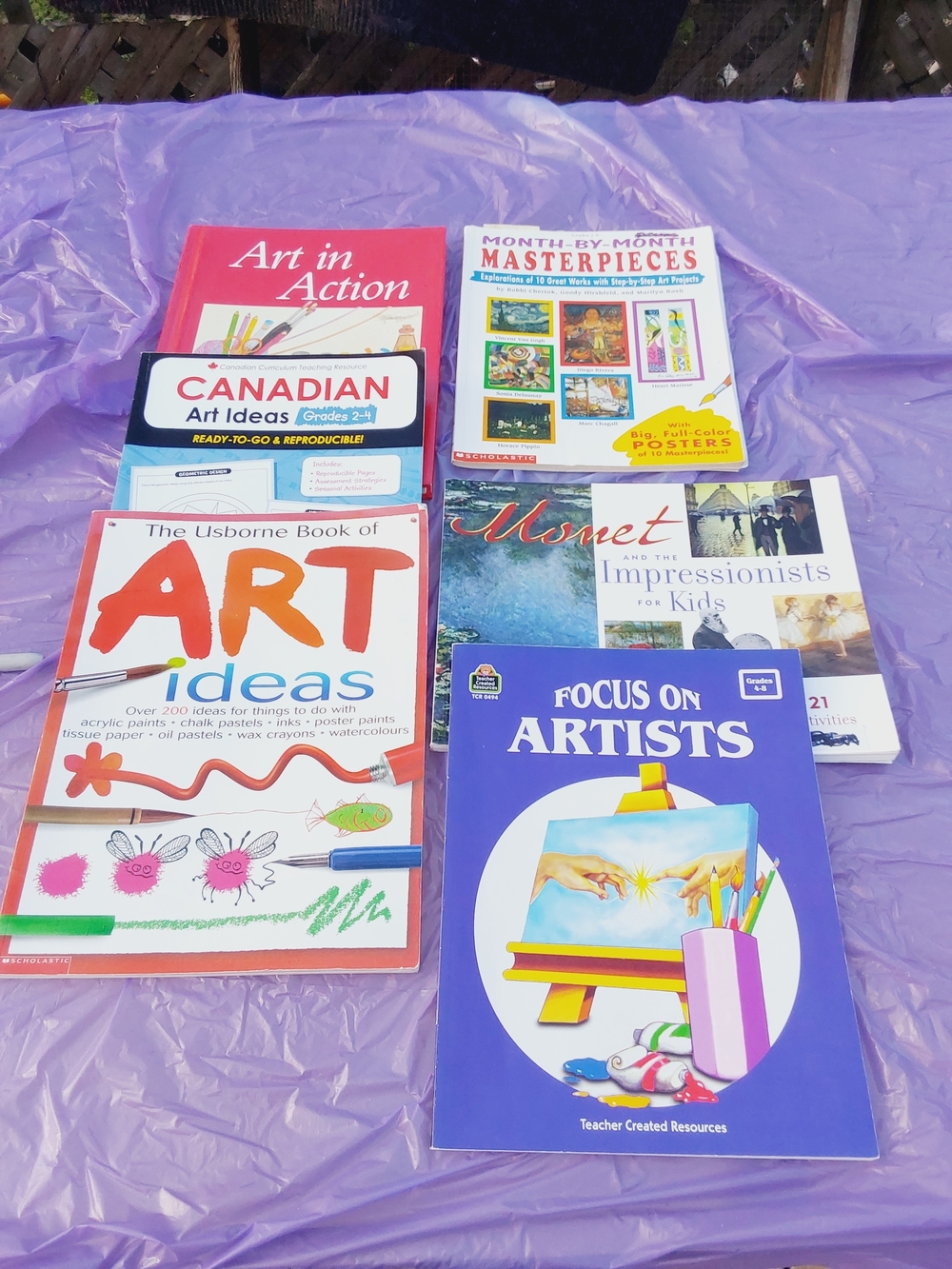 Art Activity Books Bundle - Colorful Covers